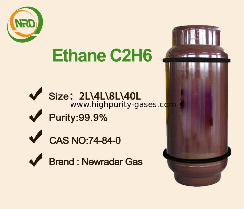 Ethane gas , Methylmethane R170 Refrigerant , Colorless Odorless Gas